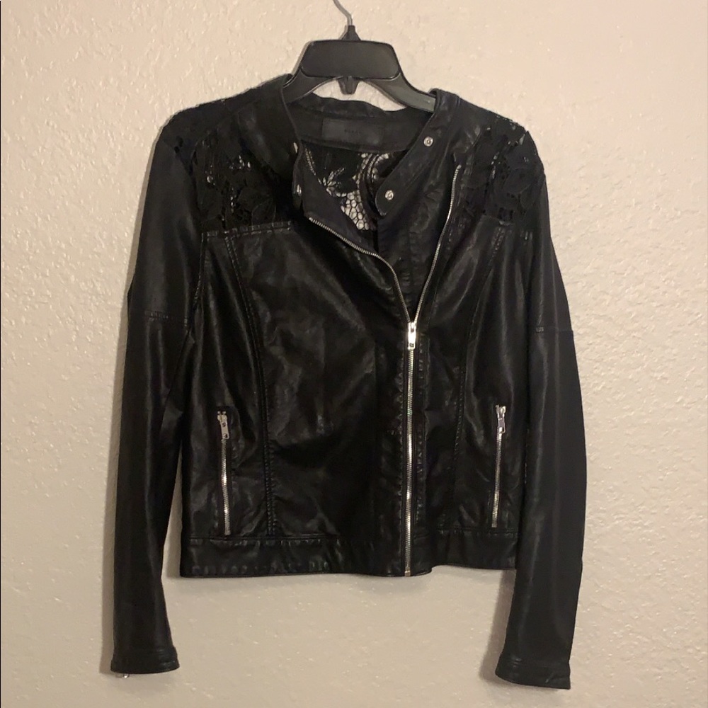 Blank NYC faux leather jacket